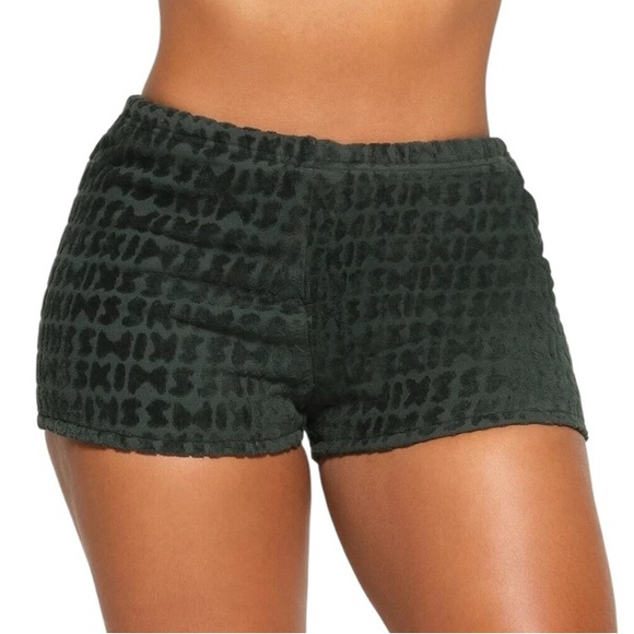 SKIMS Other - SKIMS Spa Terry Logo Shorts! Retail $58